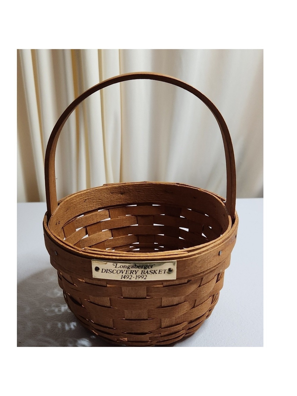 Longaberger Discovery Basket 1492-1992 Commemorative
